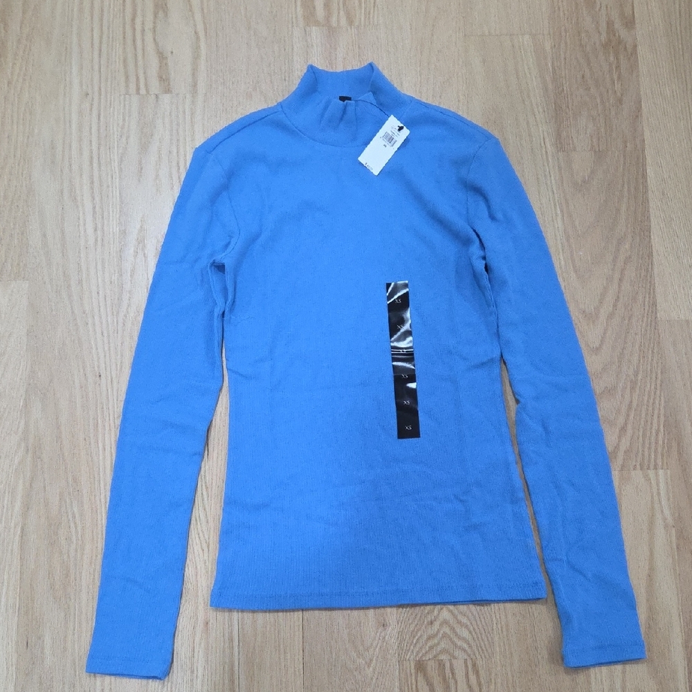 NWT Banana Republic Light Blue Turtleneck Sweater